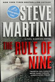 Front cover of The rule of nine by Steve Martini