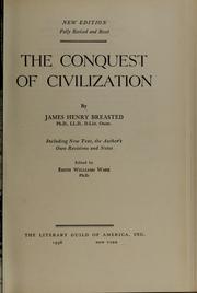 Cover of The conquest of civilization by James Henry Breasted