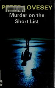 Cover of Murder on the short list by P Lovesey