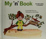 Cover of My "n" book by Jane Belk Moncure