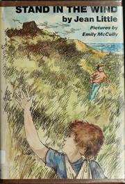 Cover of Stand in the wind by Jean Little