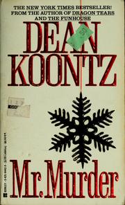 Cover of Mr. Murder by Dean Koontz