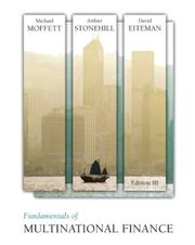 Front cover of Fundamentals of Multinational Finance by Michael H. Moffett