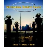 Front cover of Multinational Business Finance by David K. Eiteman