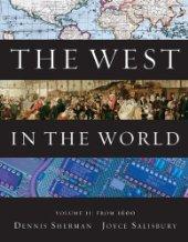 Cover of The West in the world by Dennis Sherman