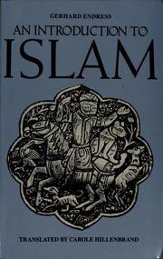 Front cover of Endress:Islam A Historical Introduction (Cloth) by G ENDRESS