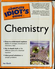 Cover of The complete idiot's guide to chemistry by Ian Guch