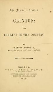 Cover of Clinton by William Simonds
