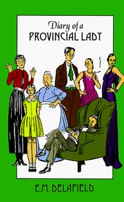 Cover of Diary of a provincial lady by E. M. Delafield