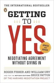 Front cover of Getting to yes by Roger Drummer Fisher
