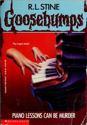 Front cover of Goosebumps - Piano Lessons Can Be Murder by Robert Lawrence Stine