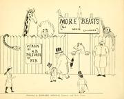 Cover of More beasts (for worse children) by Hilaire Belloc