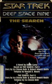 Front cover of Star Trek Deep Space Nine - The Search by Diane Carey
