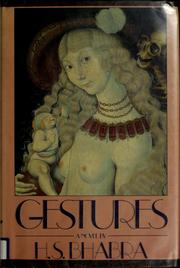 Cover of Gestures by H. S. Bhabra