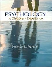 Cover of Psychology by Stephen L. Franzoi