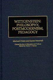 Cover of Wittgenstein by Peters, Michael