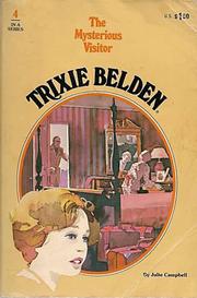 Front cover of Trixie Belden and the mysterious visitor by Julie Campbell