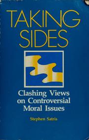 Cover of Taking sides by Stephen Satris