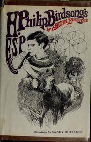 Front cover of H. Philip Birdsong's ESP by Harriet Lawrence