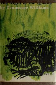 Front cover of The night of the iguana by Tennessee Williams
