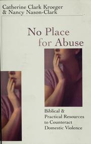 Front cover of No place for abuse by Catherine Clark Kroeger