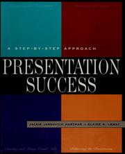 Front cover of Presentation success by Jackie L. Jankovich Hartman