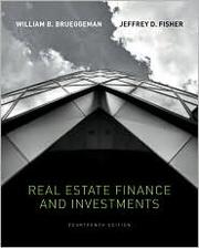 Cover of Real estate finance and investments by William B. Brueggeman