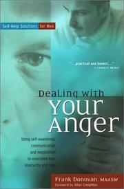 Cover of Dealing with Your Anger by Frank Donovan