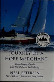 Front cover of Journey of a hope merchant by Neal Petersen