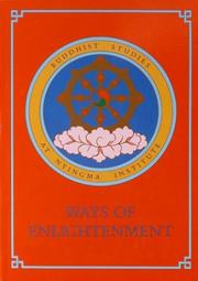 Front cover of Ways of enlightenment by Lama Mipham