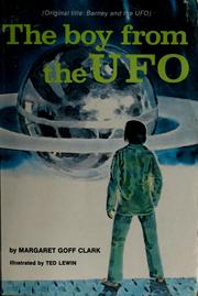 Front cover of The boy from the UFO by Margaret Goff Clark