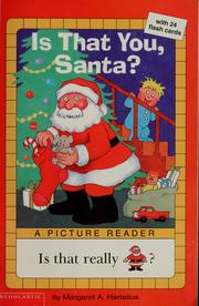 Cover of Is that you, Santa? by Margaret A. Hartelius