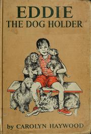 Cover of Eddie the dog holder by Carolyn Haywood