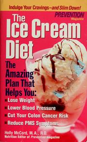 Front cover of The ice cream diet by Holly McCord