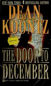 Front cover of The Door to December by Dean Koontz