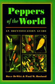 Front cover of Peppers of the world by Dave DeWitt