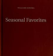 Front cover of Seasonal favorites by Joanne Weir