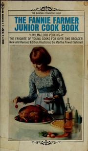 Cover of The Fannie Farmer junior cook book by Wilma (Lord) Perkins