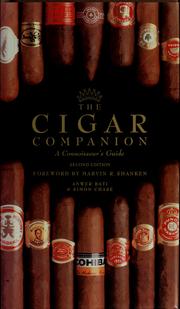 Cover of The cigar companion by Anwer Bati