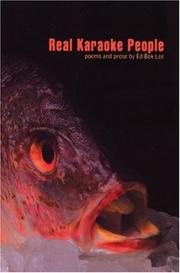Front cover of Real Karaoke People by Ed-bok Lee
