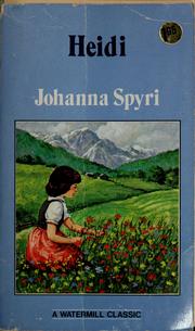 Cover of Heidi by Spyri, Johanna