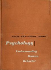 Front cover of Psychology: understanding human behavior by Aaron Quinn Sartain