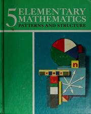 Cover of Elementary mathematics by Eugene Douglas Nichols