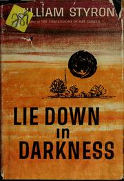 Cover of Lie down in Darkness by William Styron