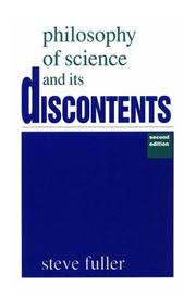Front cover of Philosophy of science and its discontents by Steve Fuller