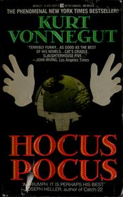 Cover of Hocus Pocus by Kurt Vonnegut