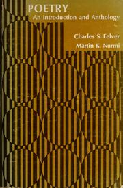Front cover of Poetry by Charles Stanley Felver