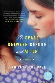 Front cover of The Space Between Before and After by Jean Reynolds Page