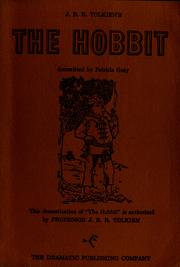 Front cover of J.R.R. Tolkien's The hobbit by Patsey Gray