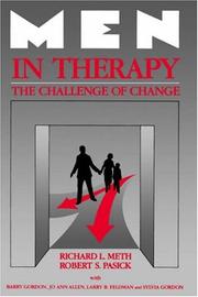 Cover of Men in therapy by Richard L. Meth